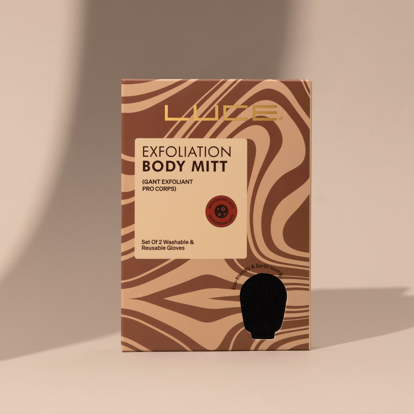 Skin Exfoliating Mitt Duo — for Complete Body Renewal