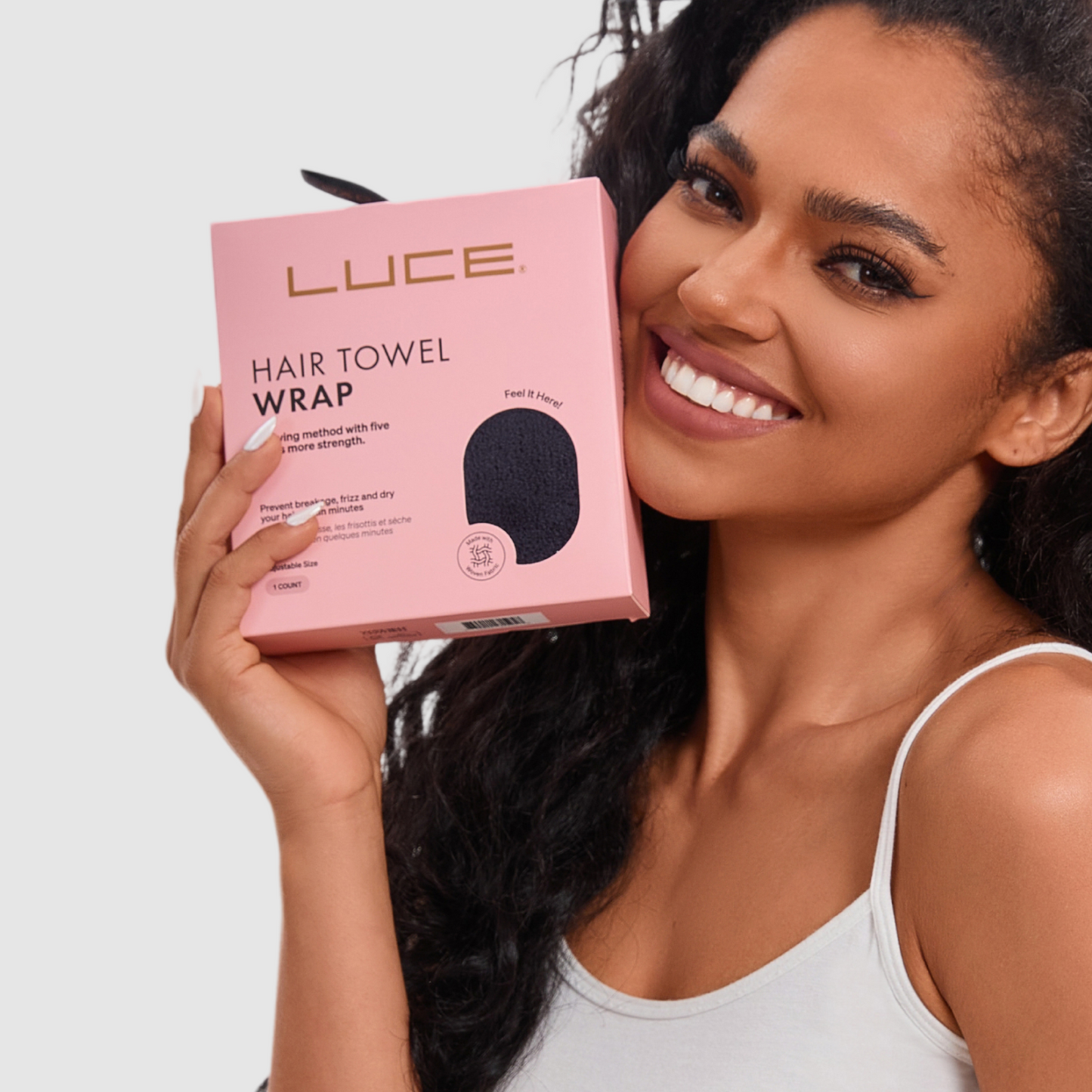 Adjustable Hair Towel Wrap - Eco-Friendly and Ultra-Absorbent - LuceBeauty.com