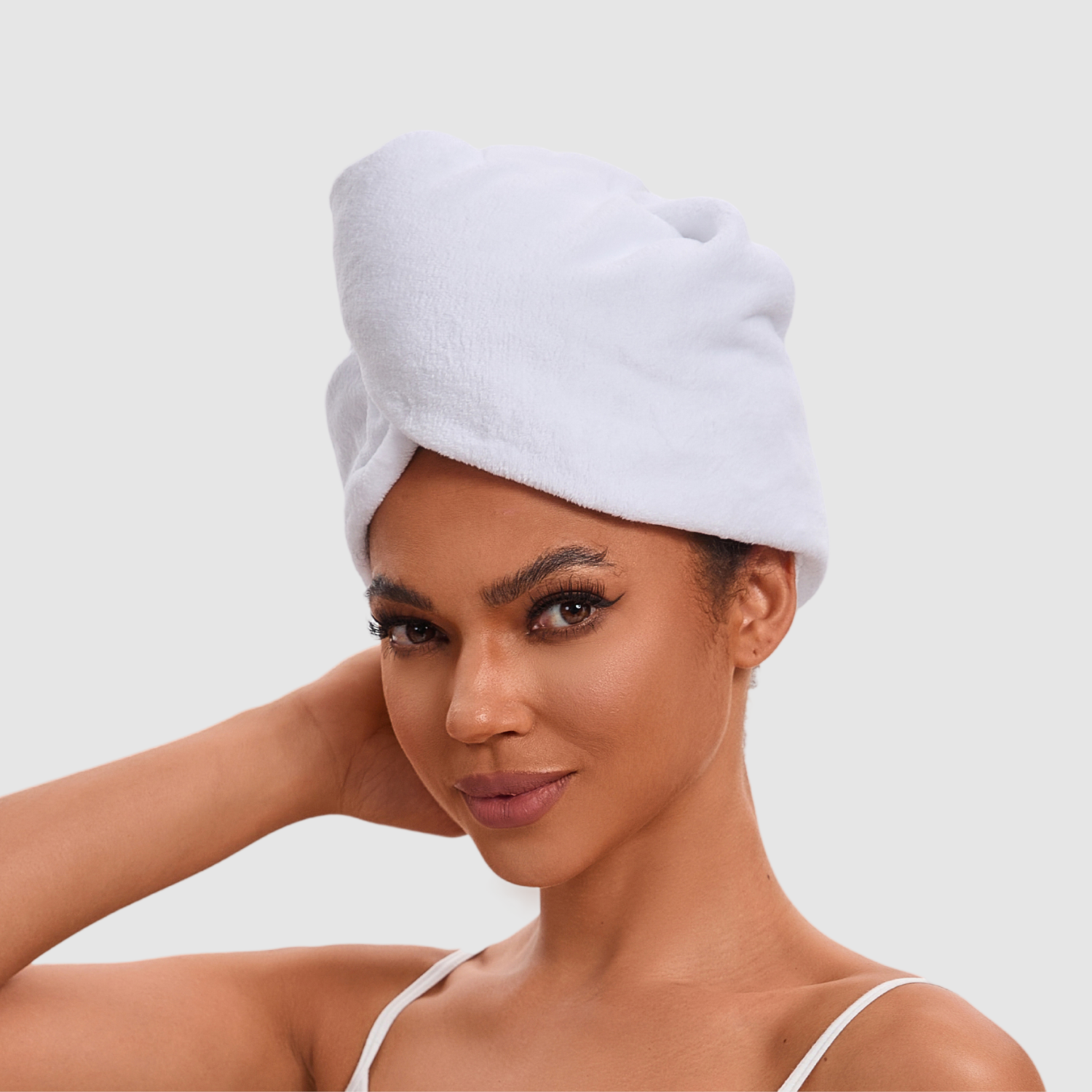 Adjustable Hair Towel Wrap - Eco-Friendly and Ultra-Absorbent - LuceBeauty.com