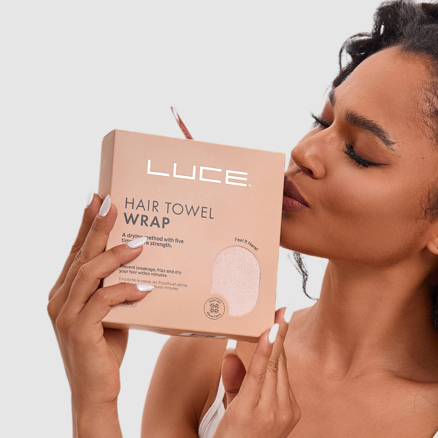 Adjustable Hair Towel Wrap - Eco-Friendly and Ultra-Absorbent - LuceBeauty.com