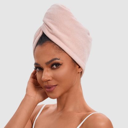 Adjustable Hair Towel Wrap - Eco-Friendly and Ultra-Absorbent - LuceBeauty.com