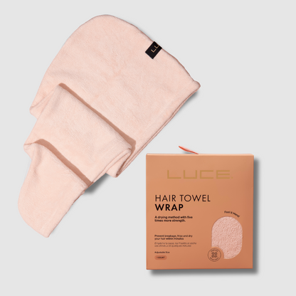 Adjustable Hair Towel Wrap - Eco-Friendly and Ultra-Absorbent - LuceBeauty.com