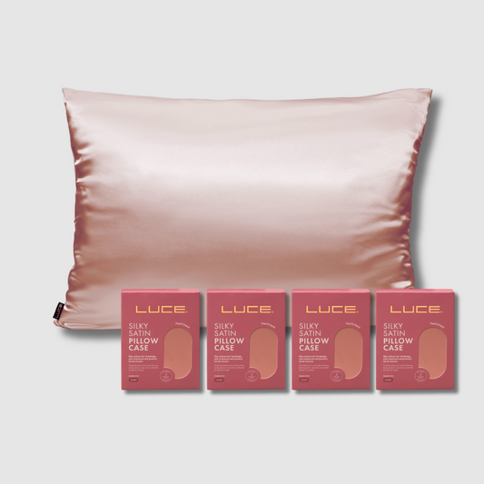 Silky Satin Pillowcase Bundle - Pink