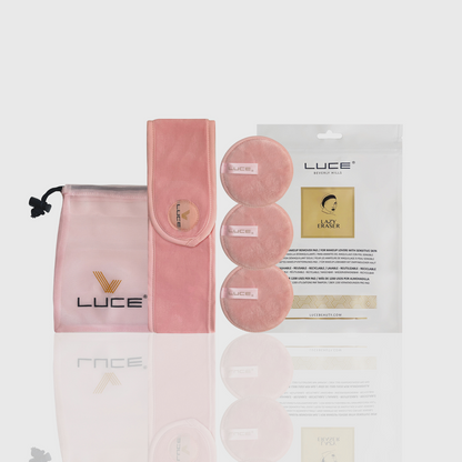 Eco-Conscious 5-Piece Makeup Remover Set - Soft & Effective - LuceBeauty.com