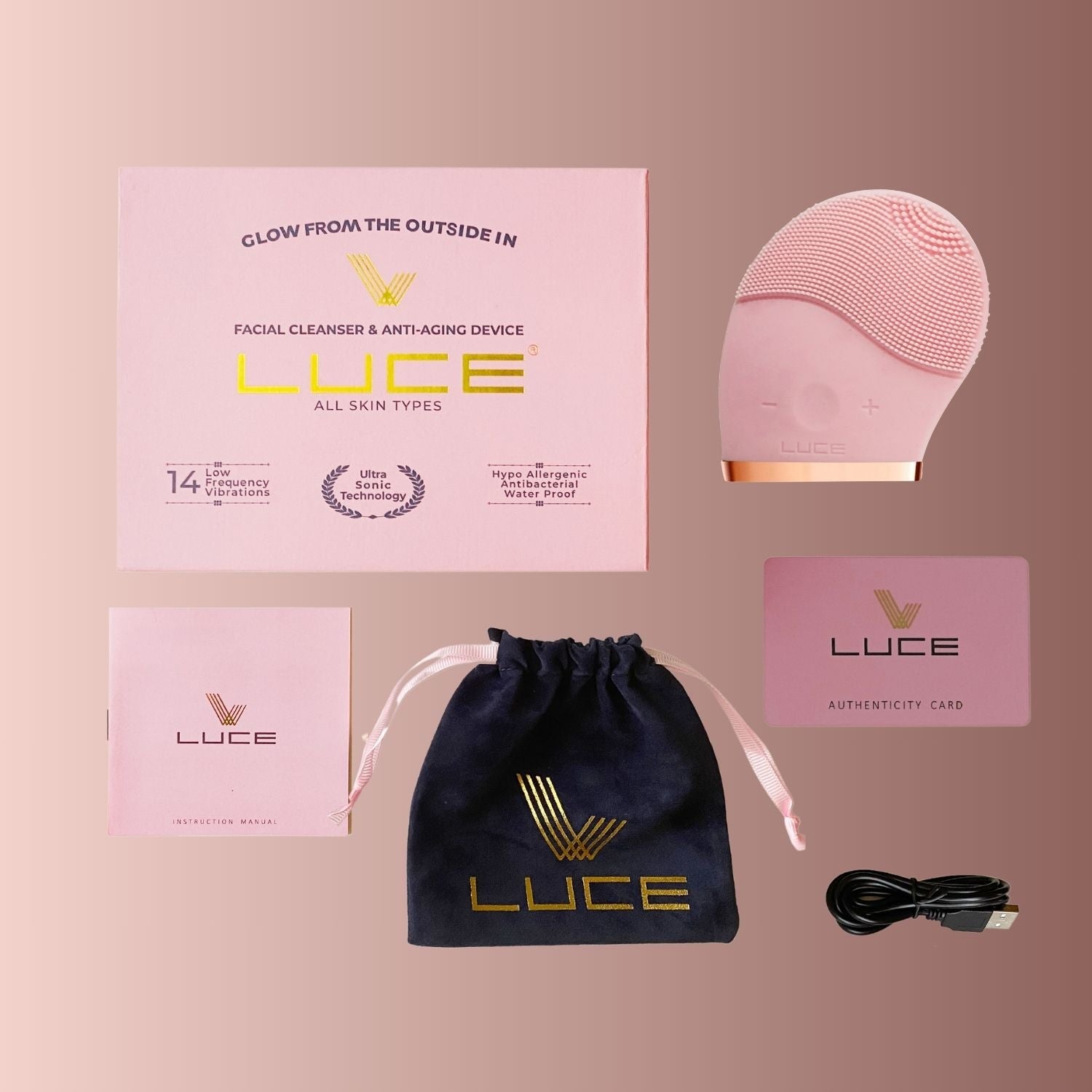 Shops LUCE Facial Cleansing and Anti-aging Device