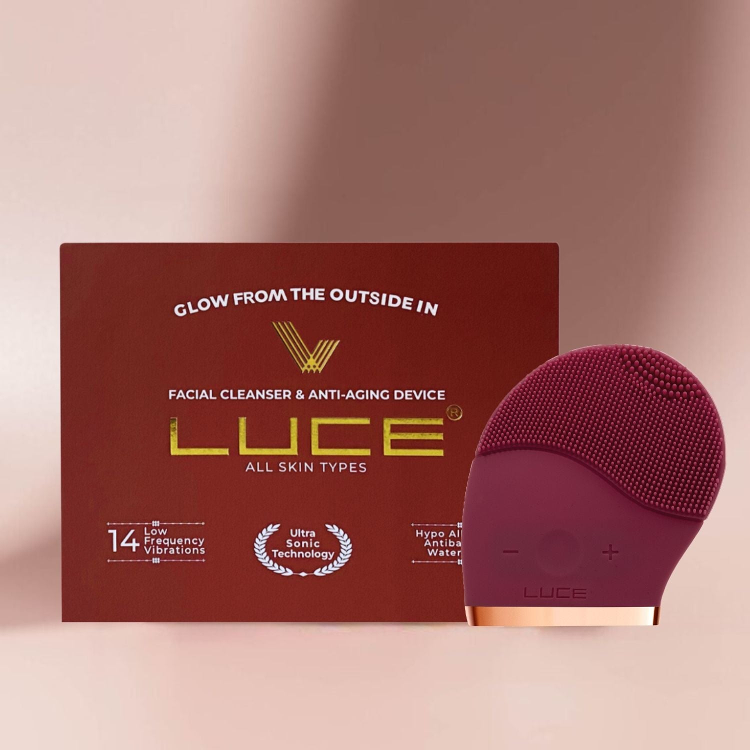 Luce Facial Cleanser & good Anti-Aging Device