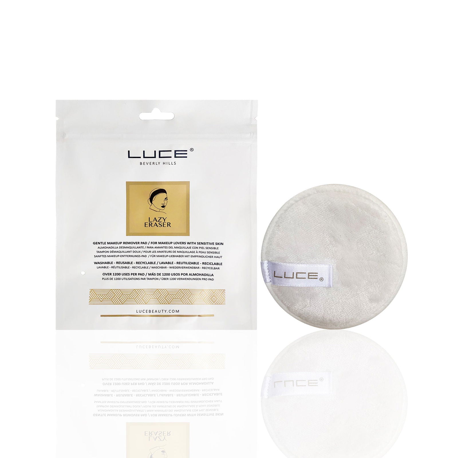 LUCE Lazy Eraser Makeup Remover Pad - 1 Count - LuceBeauty.com