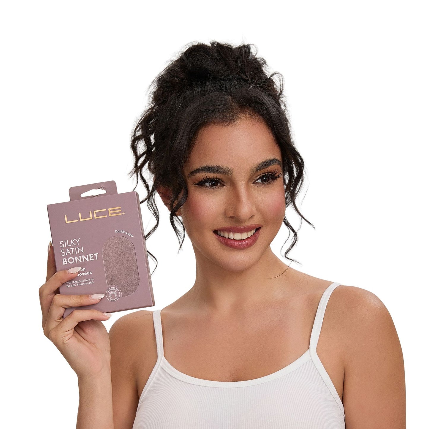 Luxury Satin Hair Bonnet – Double Layered for Frizz-Free Hair