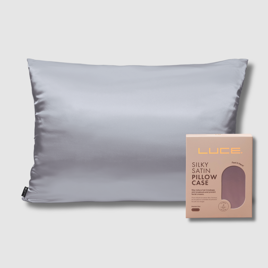 Premium Satin Pillowcase for Silky Smooth Hair & Skin - LuceBeauty.com