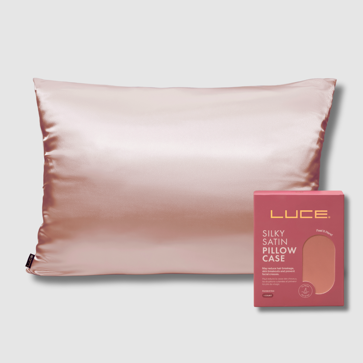 Premium Satin Pillowcase for Silky Smooth Hair & Skin - LuceBeauty.com