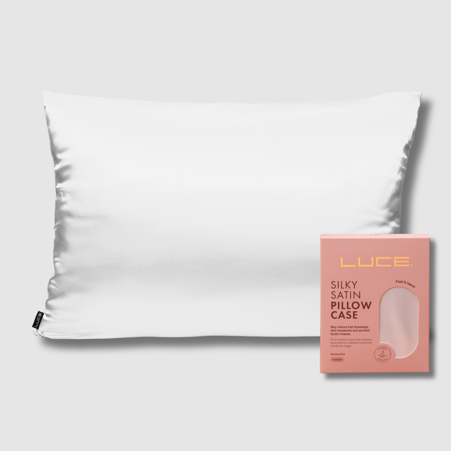 Premium Satin Pillowcase for Silky Smooth Hair & Skin - LuceBeauty.com