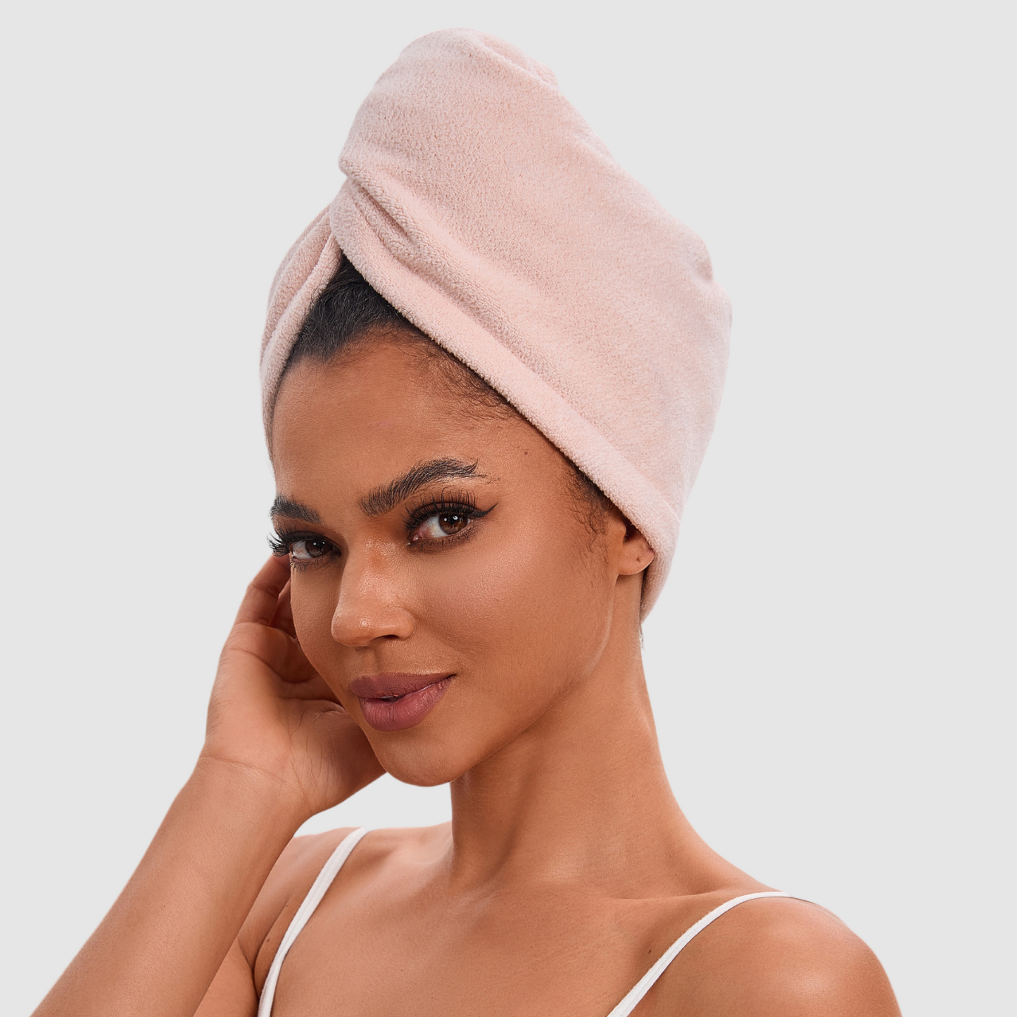 Adjustable Hair Towel Wrap - Eco-Friendly and Ultra-Absorbent