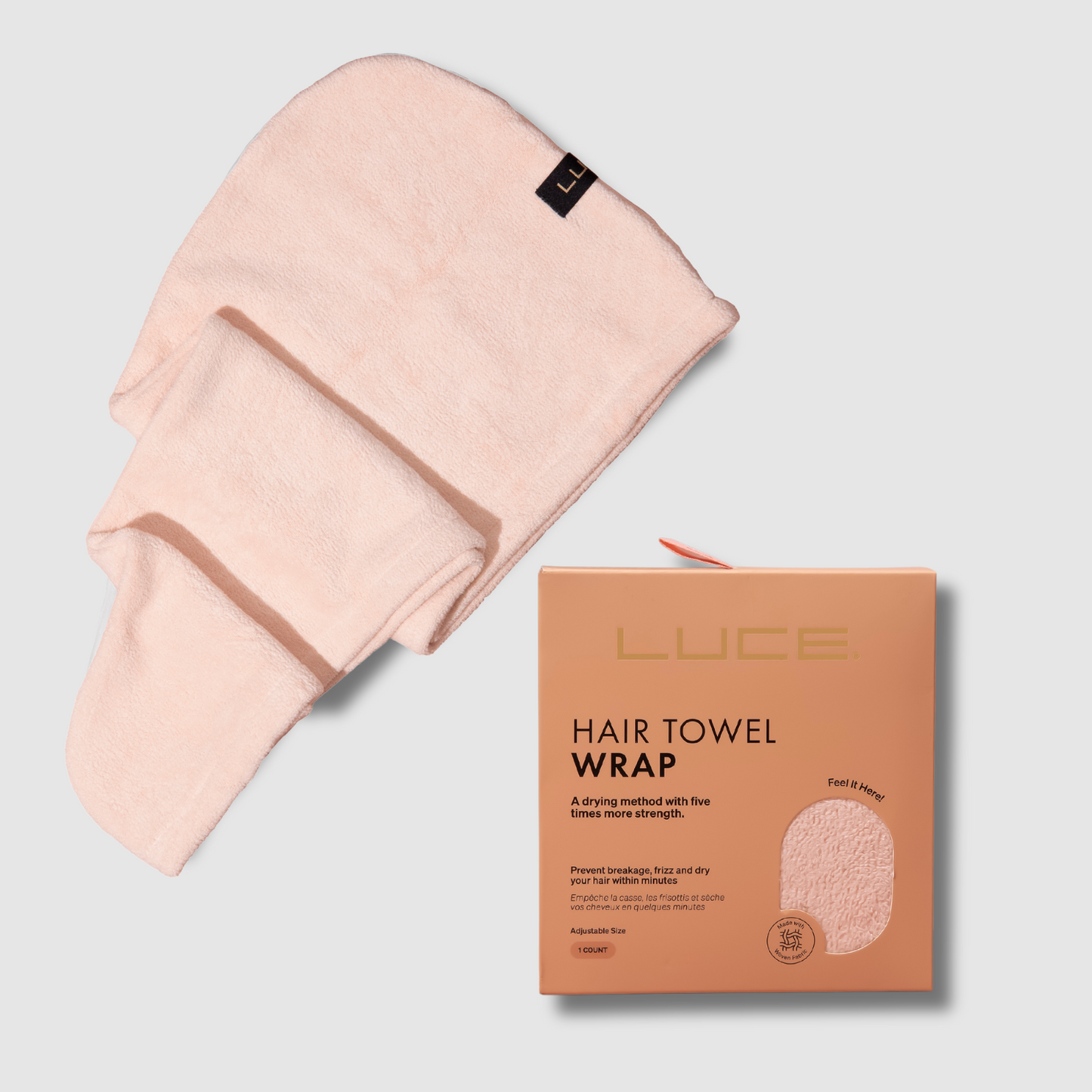 Adjustable Hair Towel Wrap - Eco-Friendly and Ultra-Absorbent