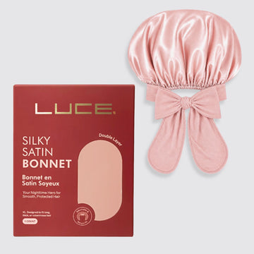 Luxury Satin Hair Bonnet – Double Layered for Frizz-Free Hair