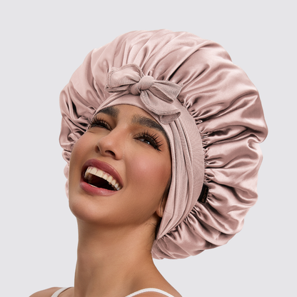 Luxury Satin Hair Bonnet – Double Layered for Frizz-Free Hair