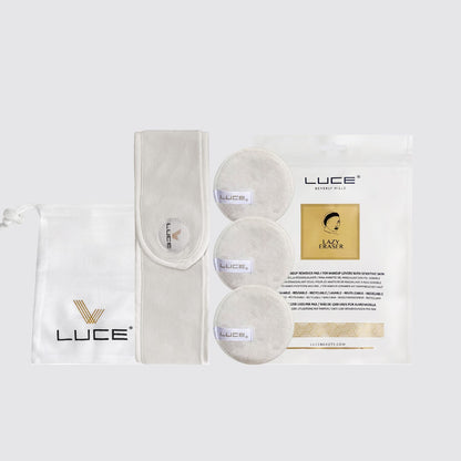 Eco-Conscious 5-Piece Makeup Remover Set - Soft & Effective