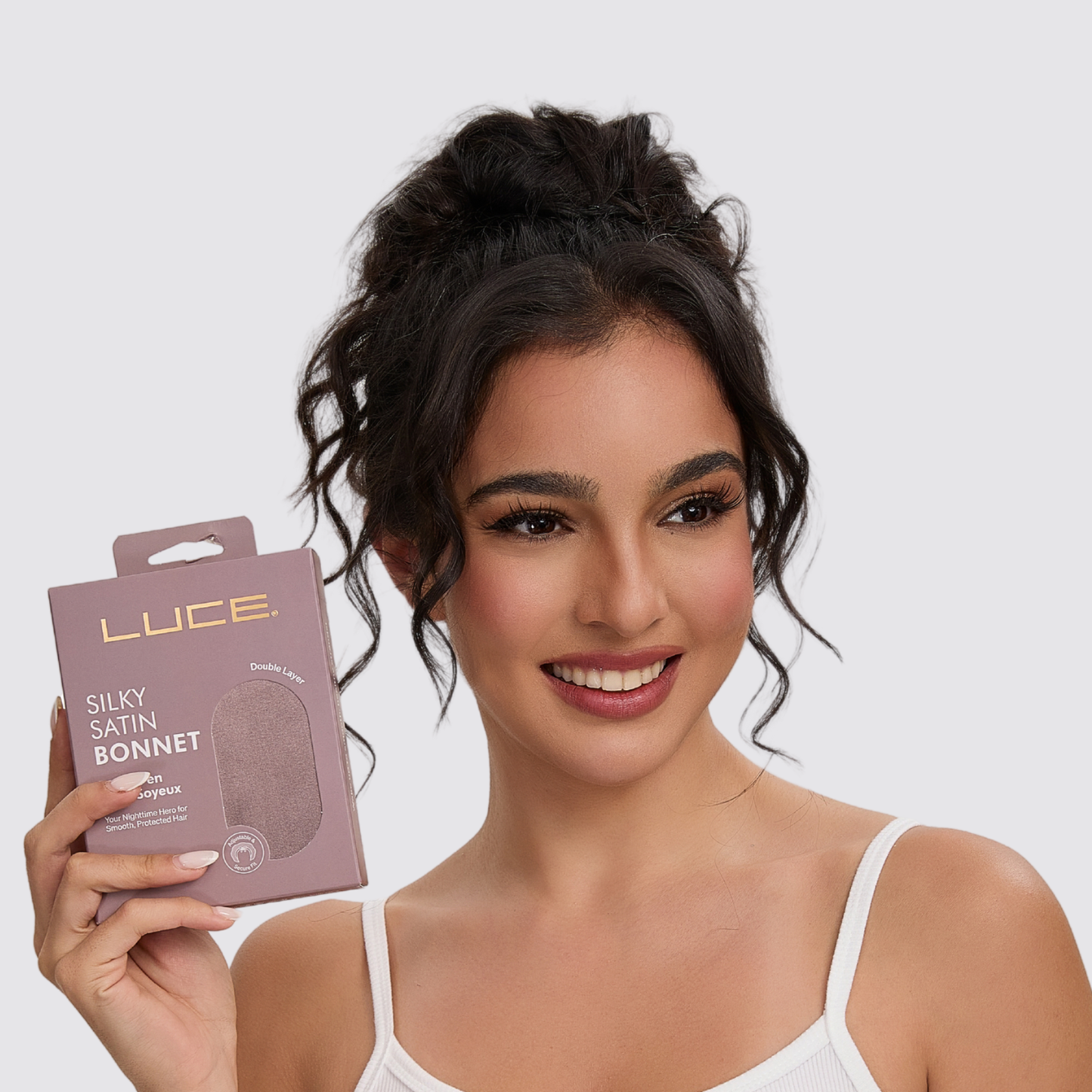 Luxury Satin Hair Bonnet – Double Layered for Frizz-Free Hair