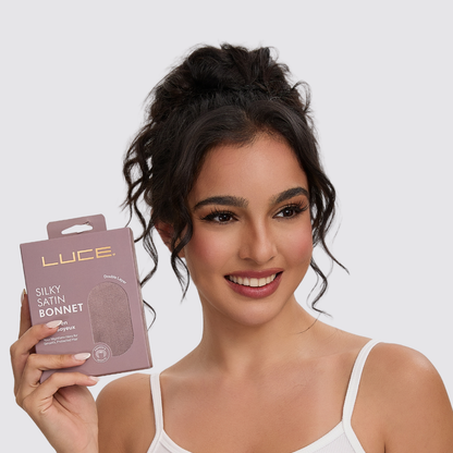 Luxury Satin Hair Bonnet – Double Layered for Frizz-Free Hair
