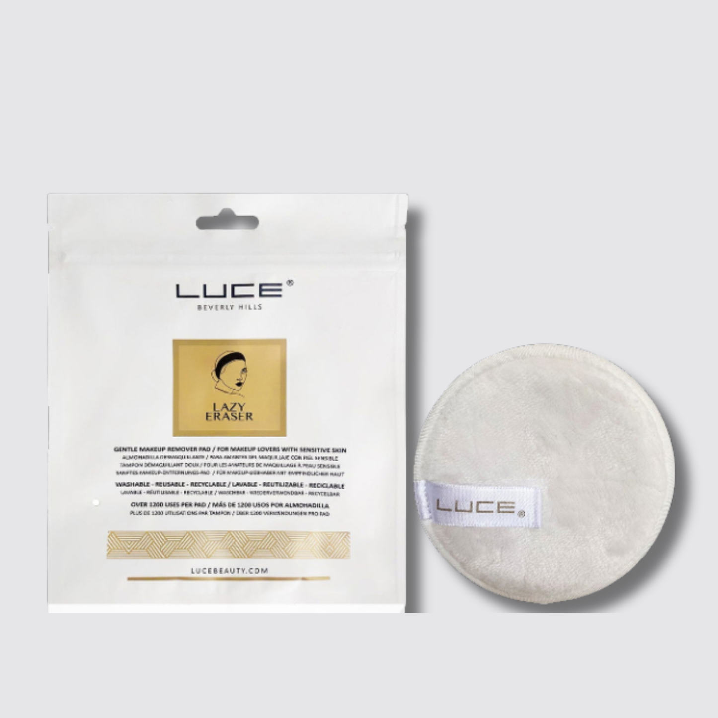LUCE Lazy Eraser Makeup Remover Pad - 1 Count
